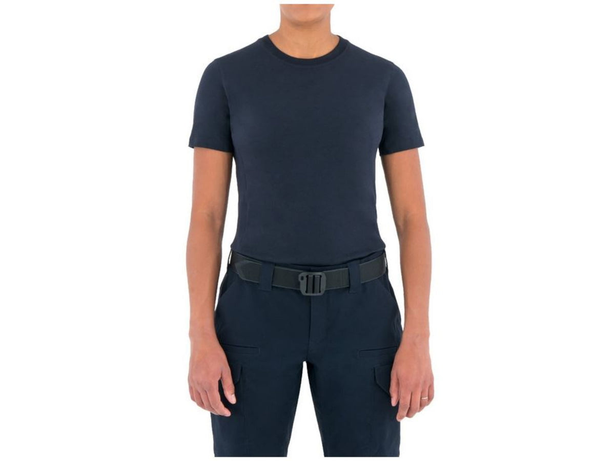 First Tactical WoMen's Tactix Cotton S/S Tee Midnight Navy Small