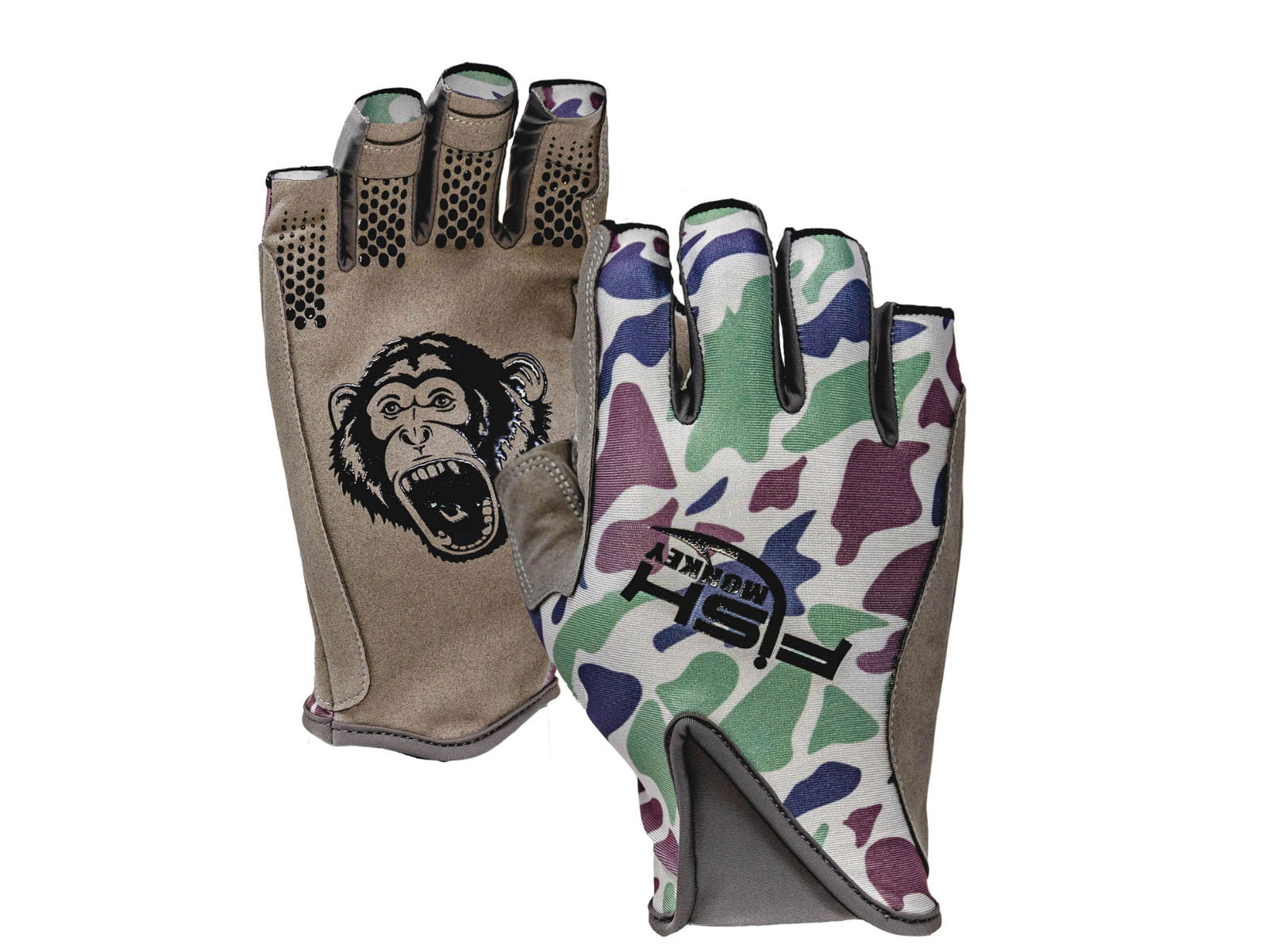 Fish Monkey Pro 365 Gloves Old School Beige XS