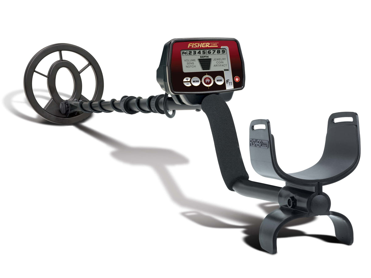 Fisher F11 Metal Detector Black Standard F11
