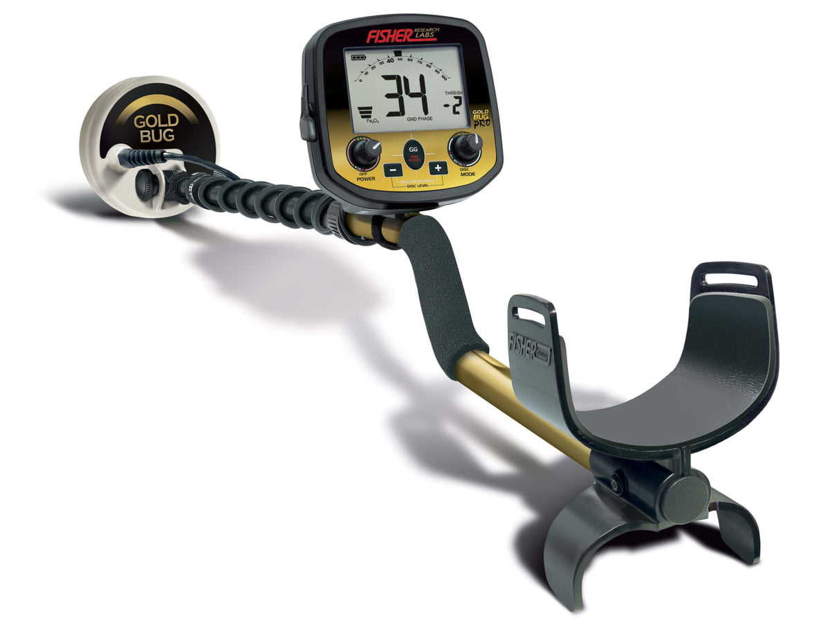 Fisher Gold Bug Pro Metal Detector Black Standard GOLDBUG-PRO