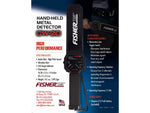 Fisher Security CW-20 Hand-Held Concealed Weapons Detector Black CW20