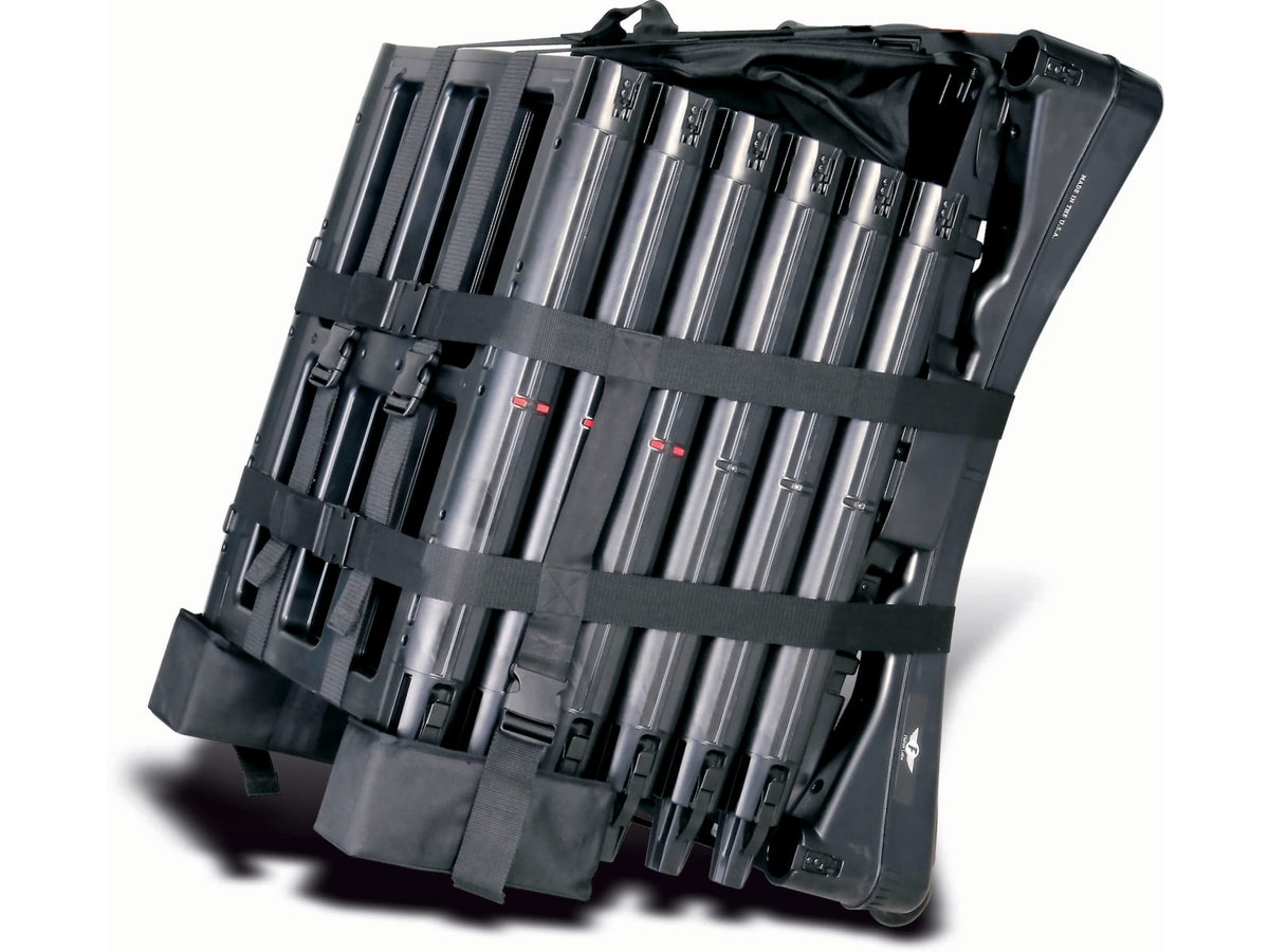 Fisher Security M-Scope 220V Portable Walkthrough Security Metal Detector Black MSCOPE-220