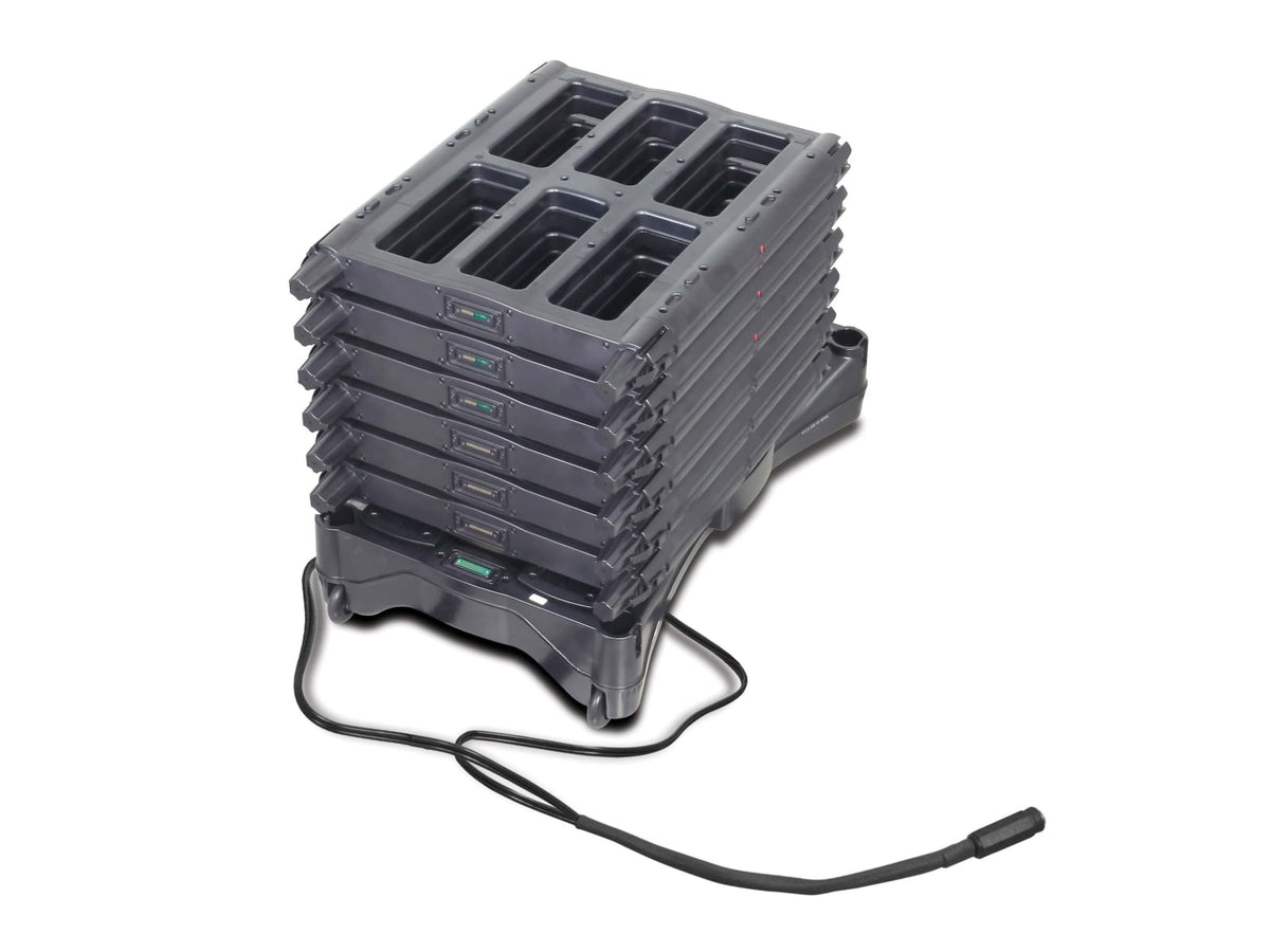 Fisher Security M-Scope 220V Portable Walkthrough Security Metal Detector Black MSCOPE-220