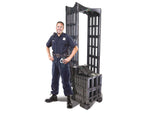 Fisher Security M-Scope 220V Portable Walkthrough Security Metal Detector Black MSCOPE-220