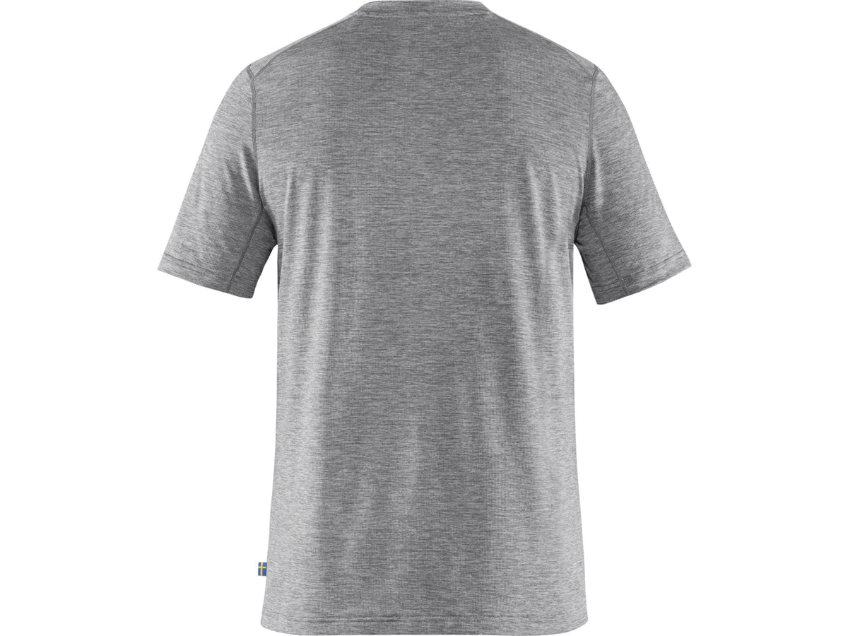 Fjallraven Abisko Day Hike Short Sleeve T-Shirt - Men's Shark Grey Large