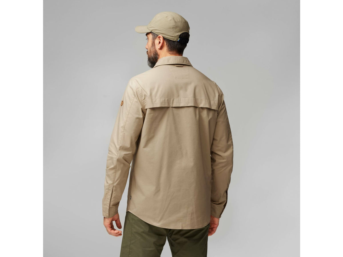 Fjallraven Abisko Trail Shirt Long Sleeve - Men's Fossil