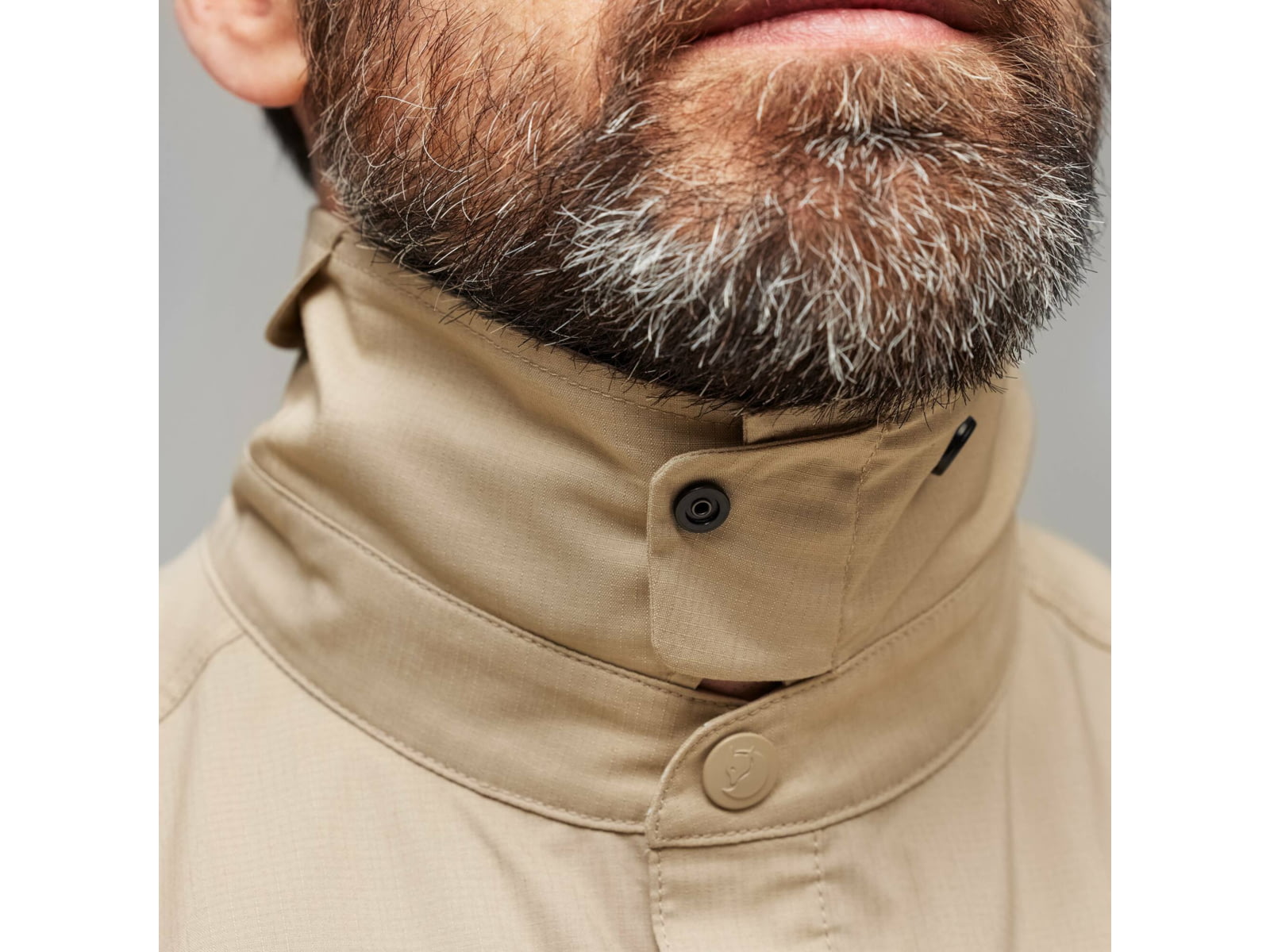 Fjallraven Abisko Trail Shirt Long Sleeve - Men's Fossil