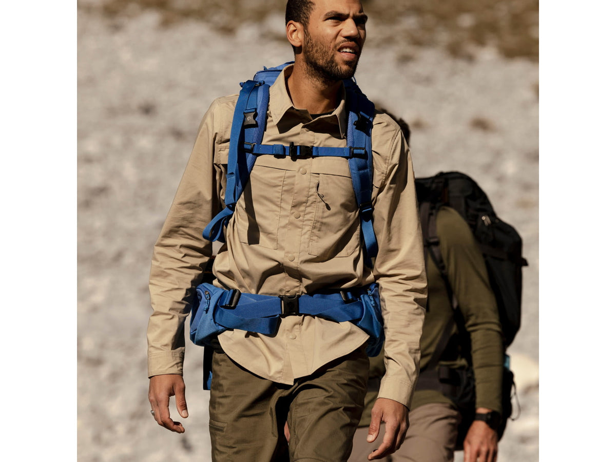 Fjallraven Abisko Trail Shirt Long Sleeve - Men's Fossil
