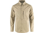 Fjallraven Abisko Trail Shirt Long Sleeve - Men's Fossil