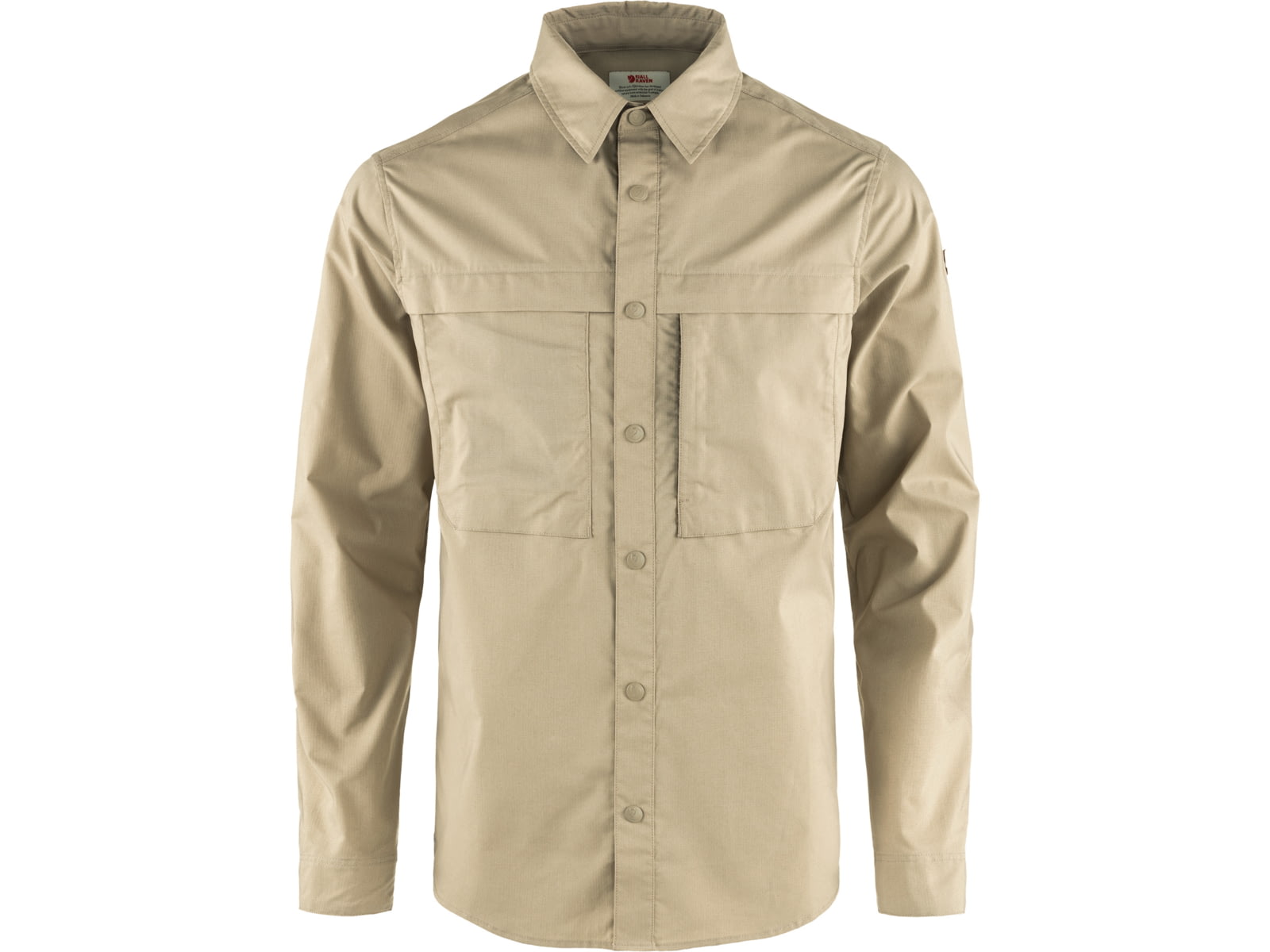 Fjallraven Abisko Trail Shirt Long Sleeve - Men's Fossil