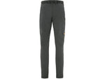 Fjallraven Abisko Trail Stretch Trousers - Men's Dark Grey