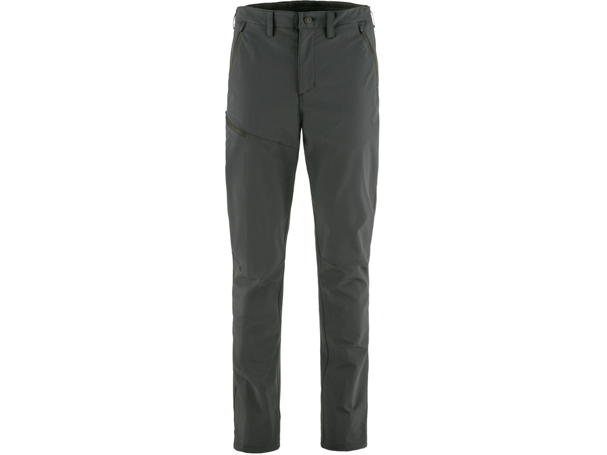 Fjallraven Abisko Trail Stretch Trousers - Men's Dark Grey