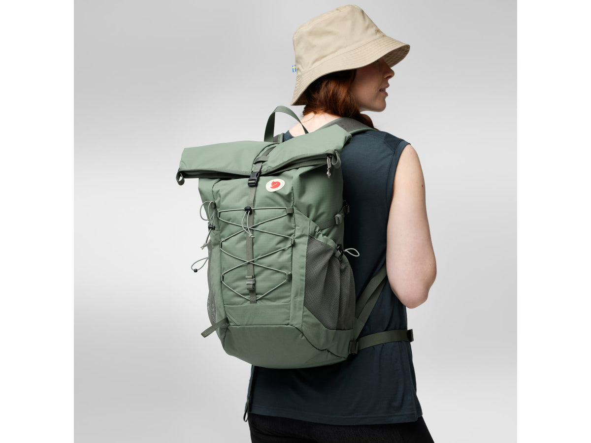 Fjallraven Abisko Hike Foldsack Backpack Black One Size F27222-550FR-One Size