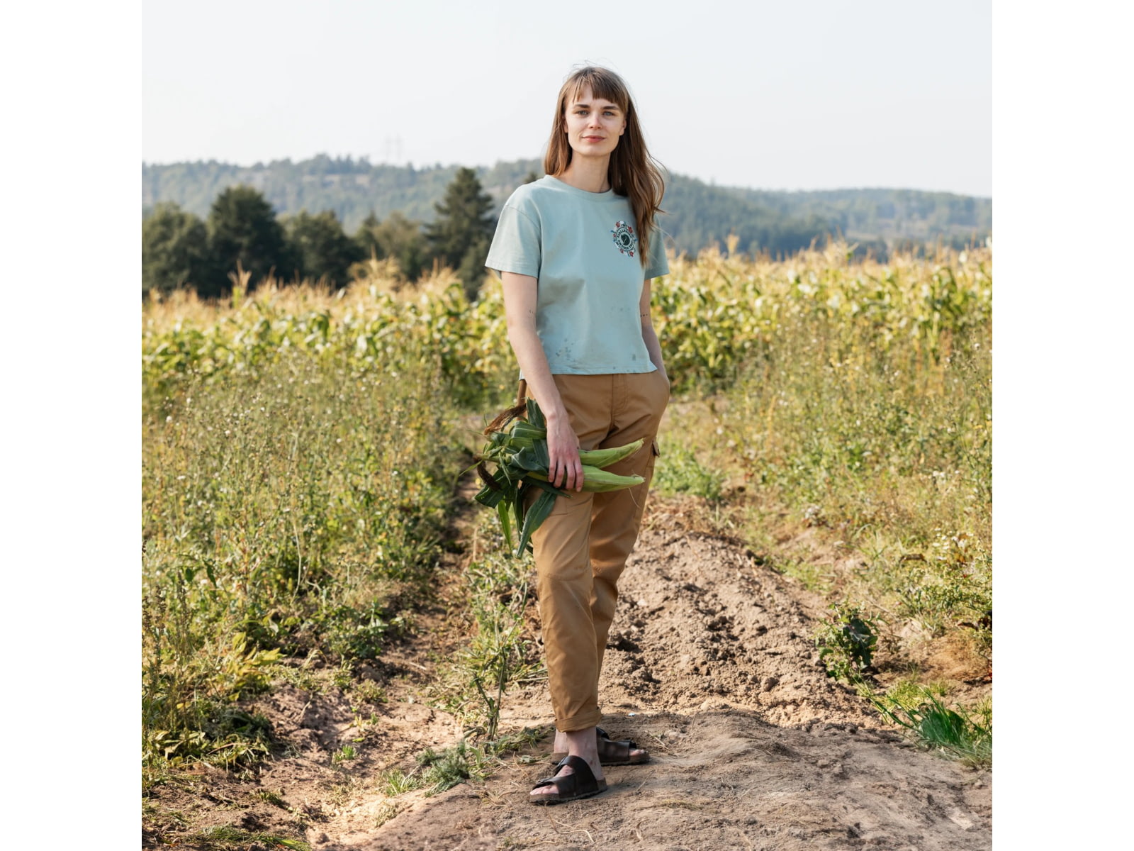 Fjallraven Fjallblomster Logo T-Shirt - Women's