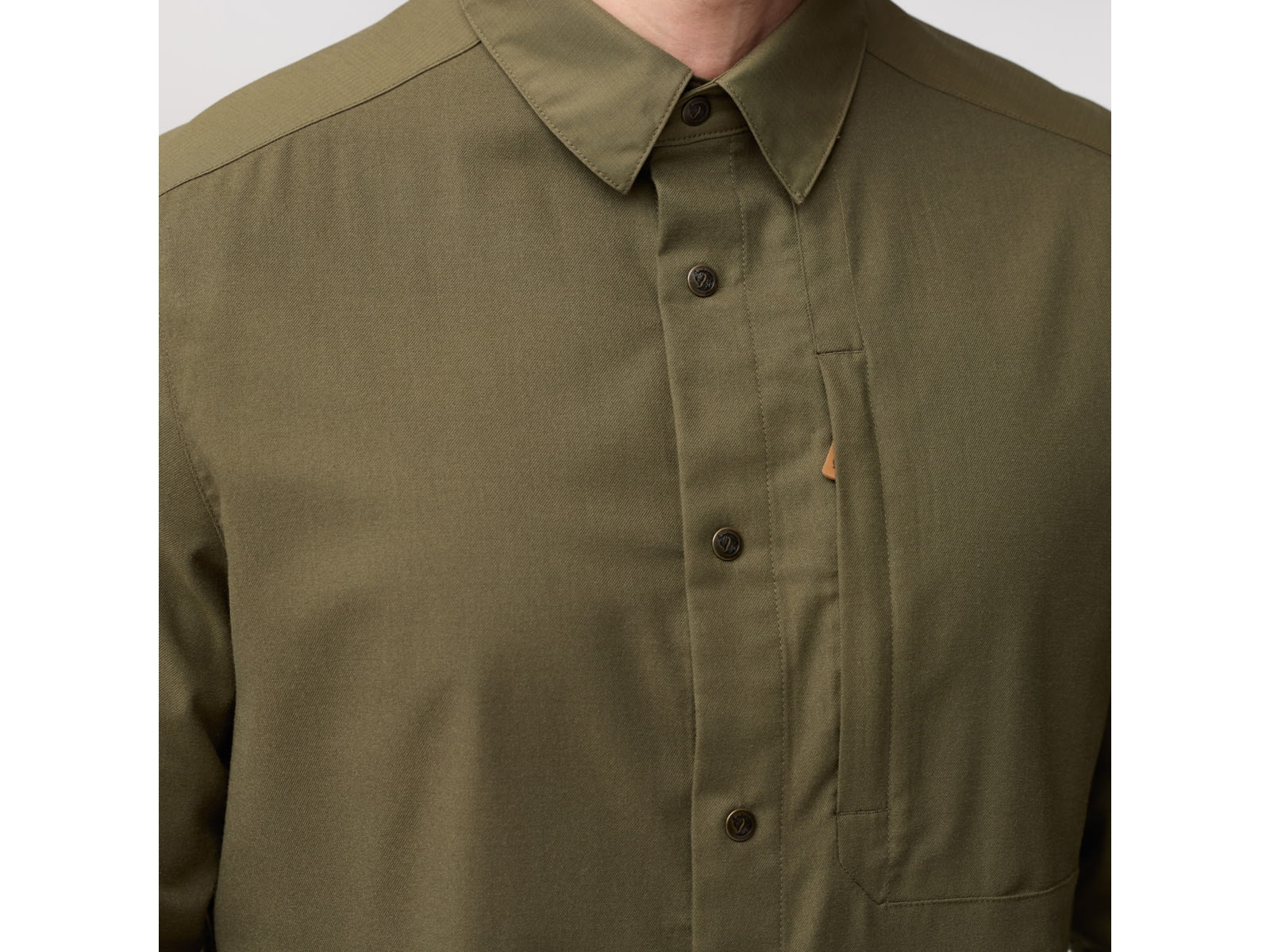 Fjallraven Keb Trekking Shirt LS - Men's Laurel Green-Laurel Green 2XL