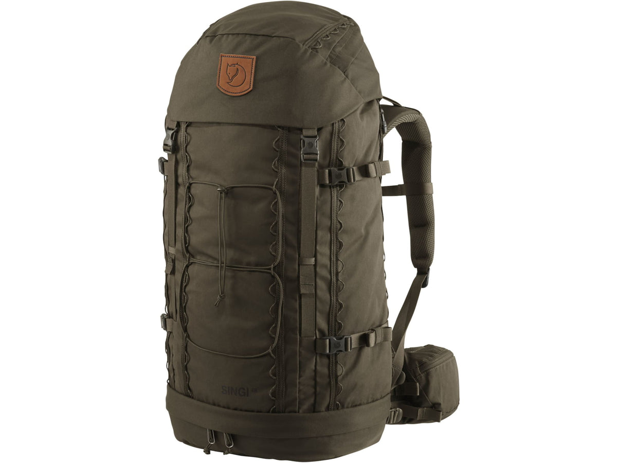 Fjallraven Singi 48 Backpack Dark Olive One Size F23321-633-One Size