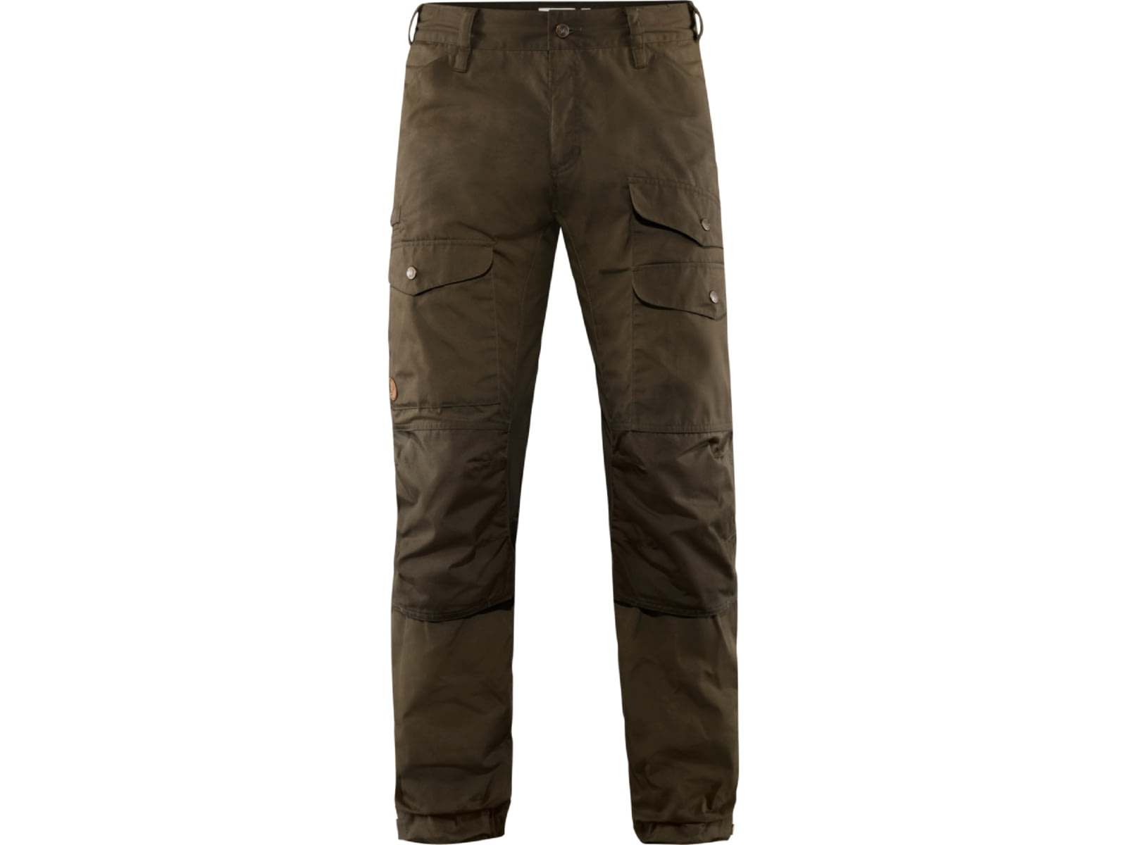 Fjallraven Vidda Pro Trousers - Mens Long Inseam Dark Olive/Black 48/Long