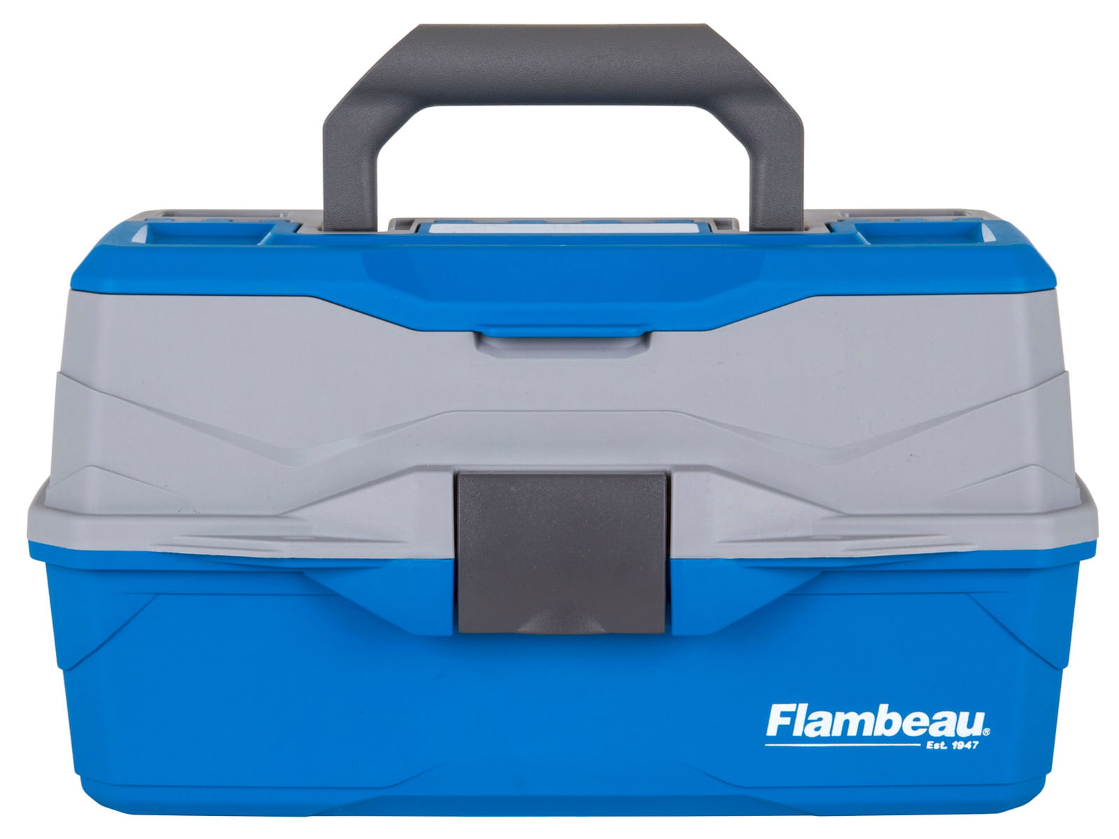 Flambeau 2 Tray Classic Tackle Box Blue/Gray 6382TB