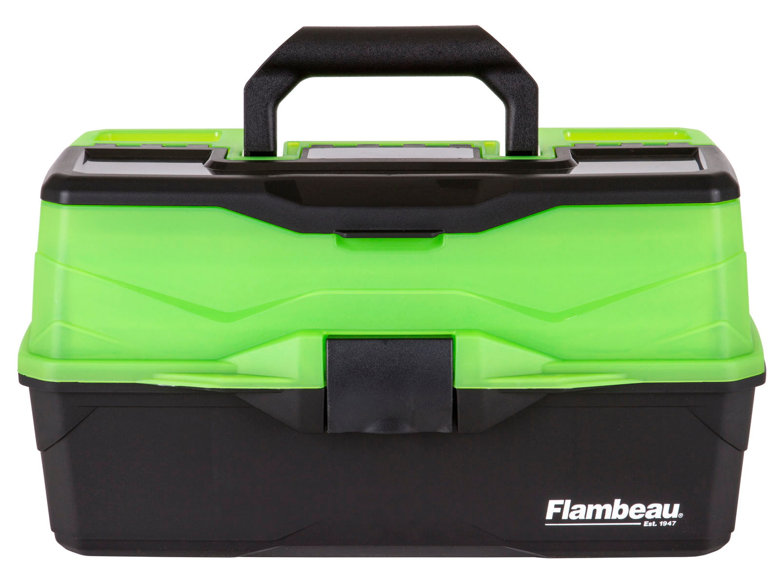 Flambeau 3 Tray Classic Tackle Box Frost Green/Black