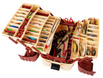 Flambeau 7-Tray Hip Roof Maroon/Cream 2059