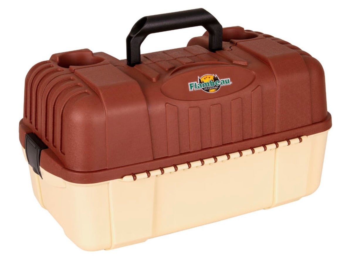 Flambeau 7-Tray Hip Roof Maroon/Cream 2059
