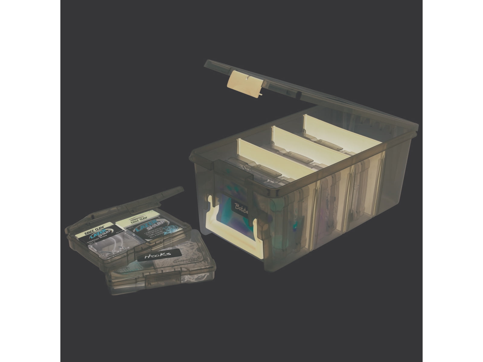 Flambeau Terminal Tackle File w/8 Open Core Boxes 4510FB