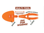 Flambeau Wild Bite Adventure Fishing Kit - Trout Orange 440WBT