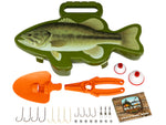 Flambeau Wild Bite Adventure Fishing Kit - Bass Green 440WBB