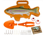 Flambeau Wild Bite Adventure Fishing Kit - Trout Orange 440WBT