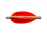 Flex Fletch Quad X Vanes Blaze Orange 50 pack 1006300