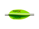 Flex Fletch Quad X Vanes Cosmic Green 50 pack 1006301