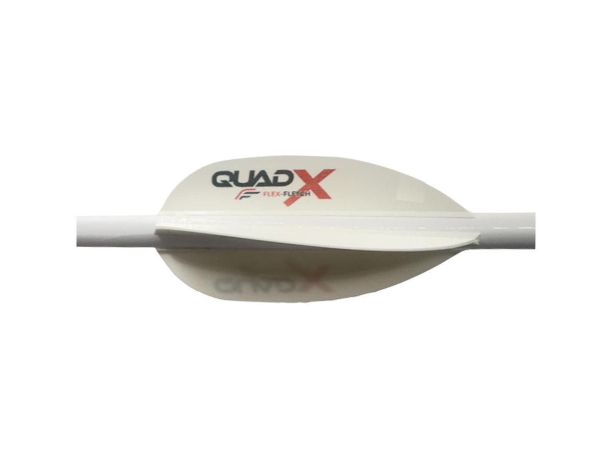 Flex Fletch Quad X Vanes White 50 pack 1006302