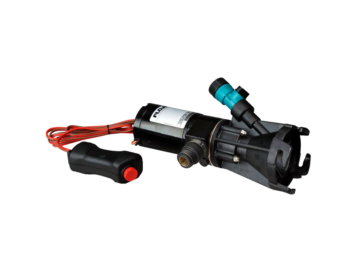 FloJet Portable Self-Priming RV Macerator Waste Pump Kit - 12V 18555000A