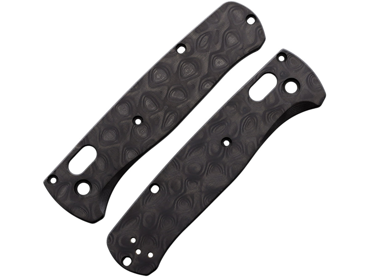 Flytanium Bugout Scales CF Raindrop Fixed Blade Knife FLY794