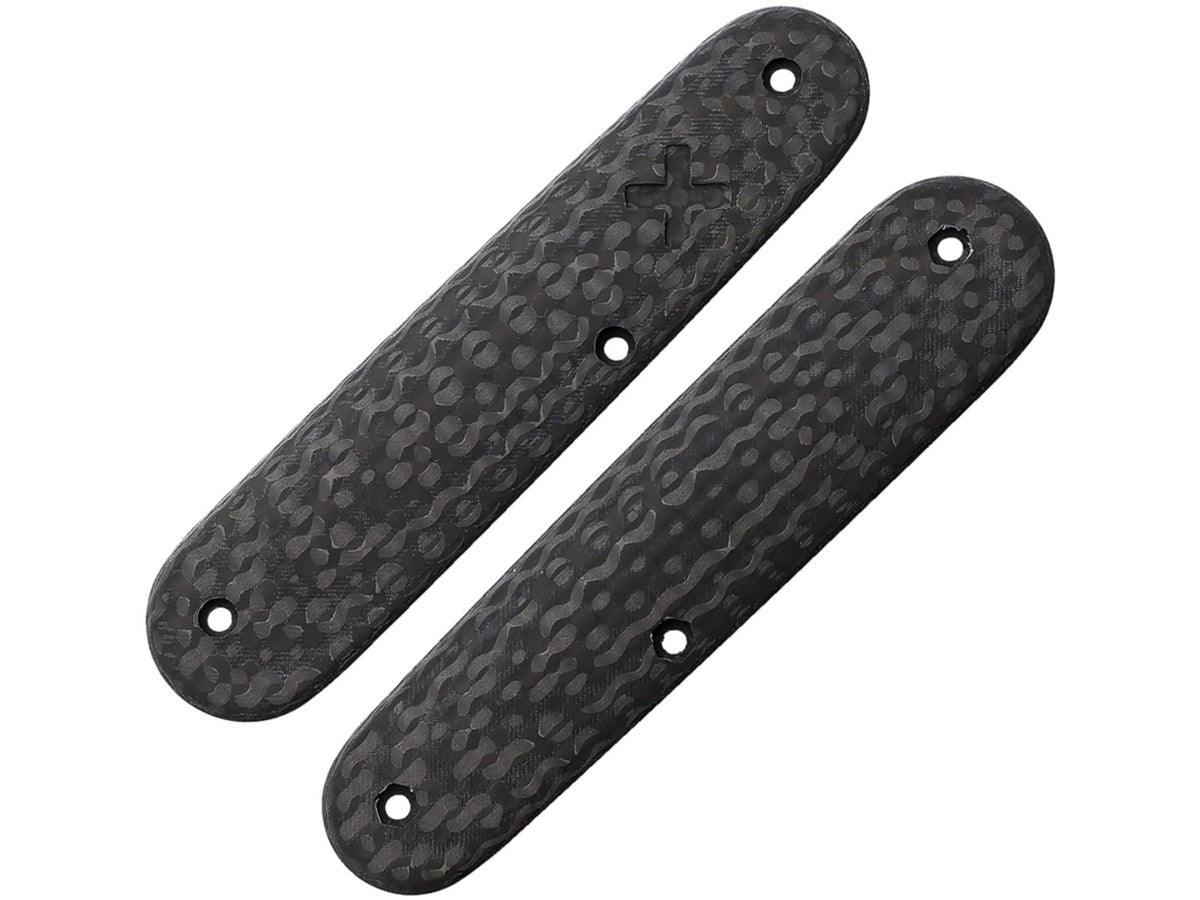 Flytanium Cadet Scales CF Contoured Fixed Blade Knife FLY878