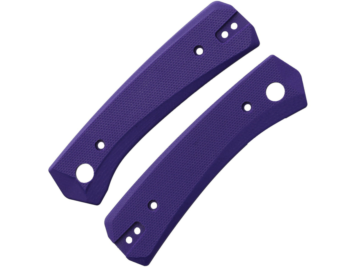 Flytanium Lander Handle Scales Purp G10 FLY1303DP