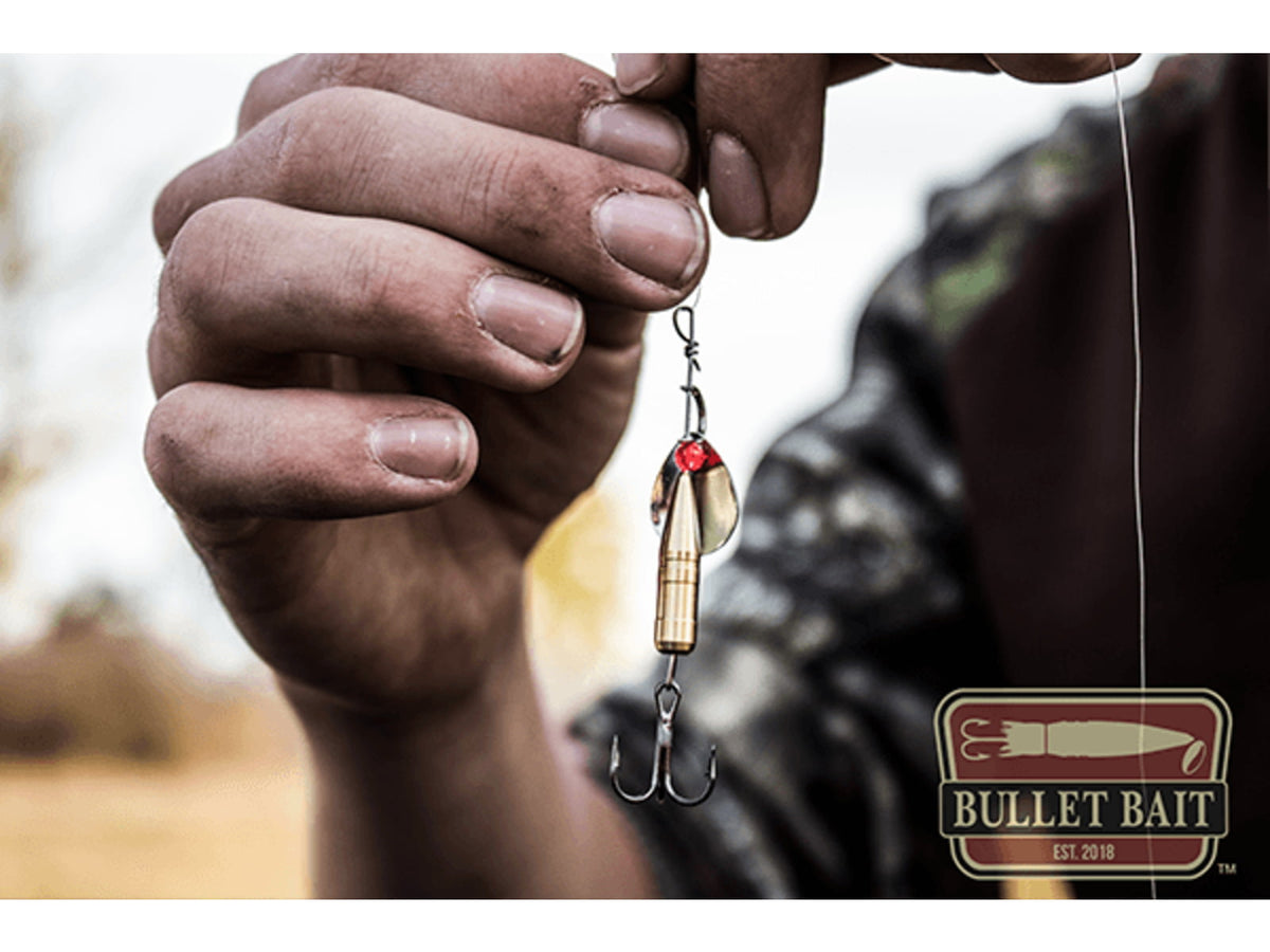 Fort Scott Munitions Bullet Bait Inline Spinner CNC Bullet Bait