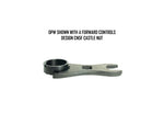 Forward Controls Design Dual Purpose Wrench w/Suppressor 3/4 Wrench and Castle Nut Wrench Black DPW Dual Purpose Wrech