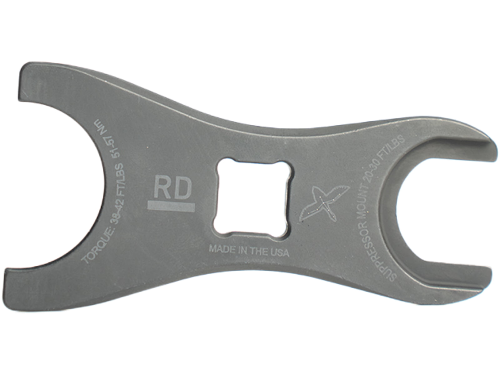 Forward Controls Design Dual Purpose Wrench w/Suppressor 3/4 Wrench and Castle Nut Wrench Black DPW Dual Purpose Wrech