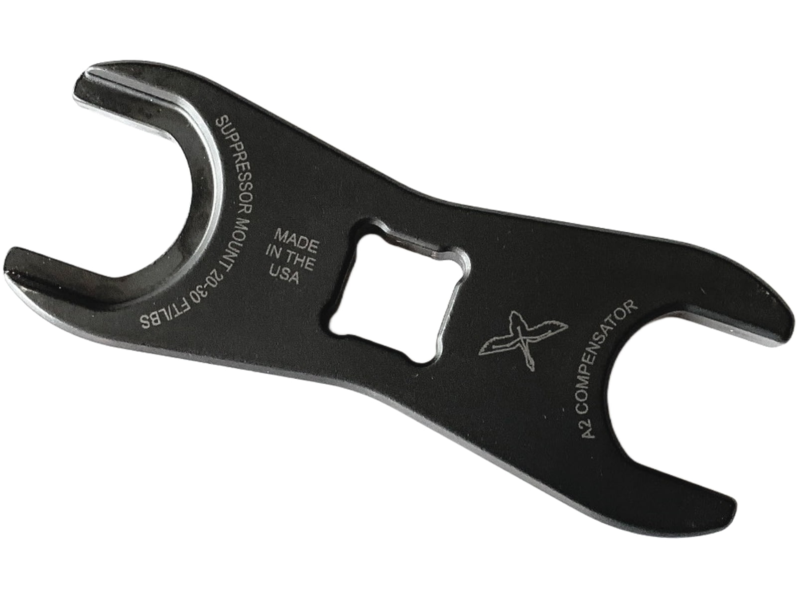 Forward Controls Design Duplex 3/4 Wrench for A2 Ccompensator/Flash Suppressor and Thinner 3/4 Wrench On Opposing Side for Suppressor Mounts Black JMW