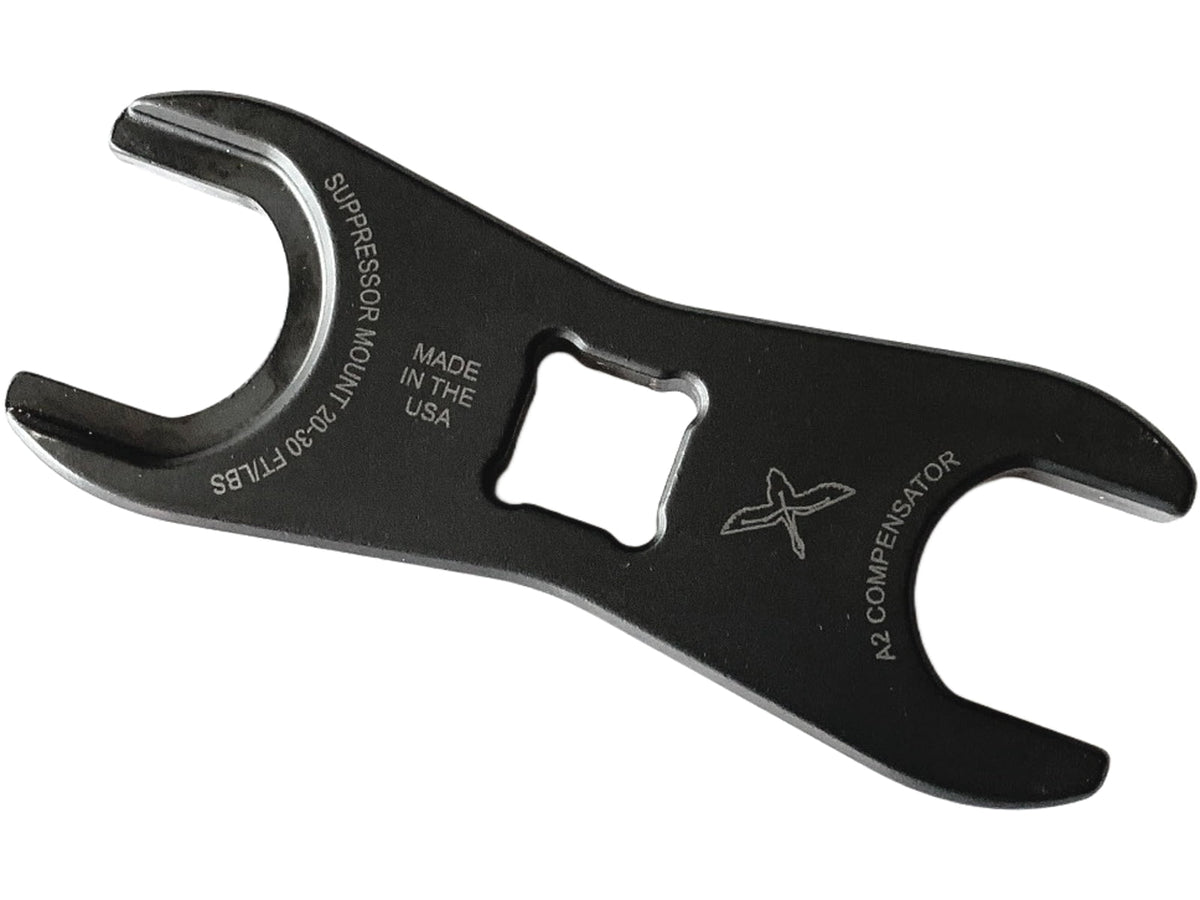 Forward Controls Design Duplex 3/4 Wrench for A2 Ccompensator/Flash Suppressor and Thinner 3/4 Wrench On Opposing Side for Suppressor Mounts Black JMW