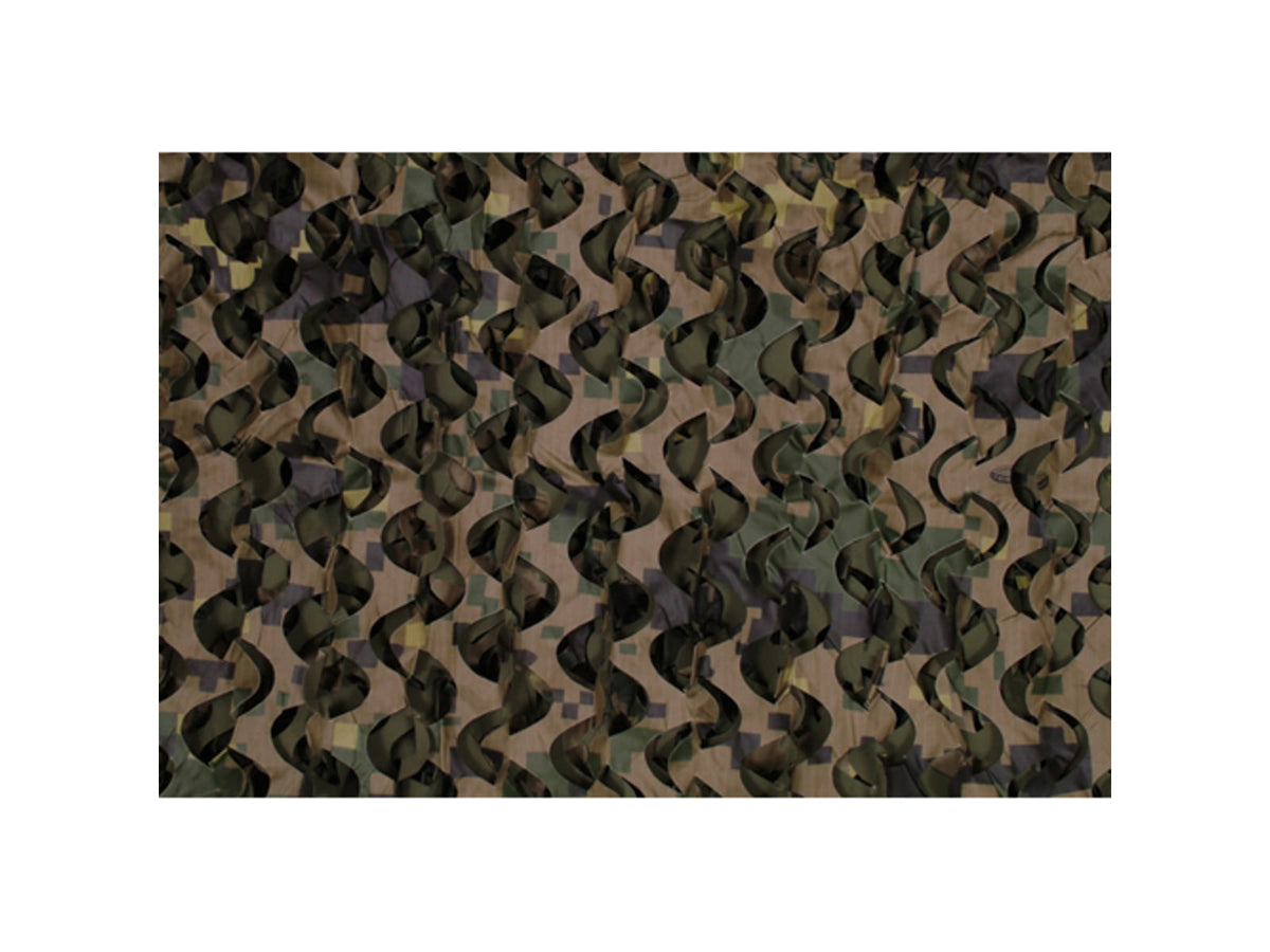 Fox Outdoor Ultra-Lite Camouflage Net Digital Woodland 91-820-3