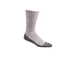 Fox River Bilbao Medium Weight Crew Hiking Sock - Men's Grey Small 2012-07015SM