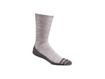 Fox River Bilbao Medium Weight Crew Hiking Sock - Men's Grey Small 2012-07015SM
