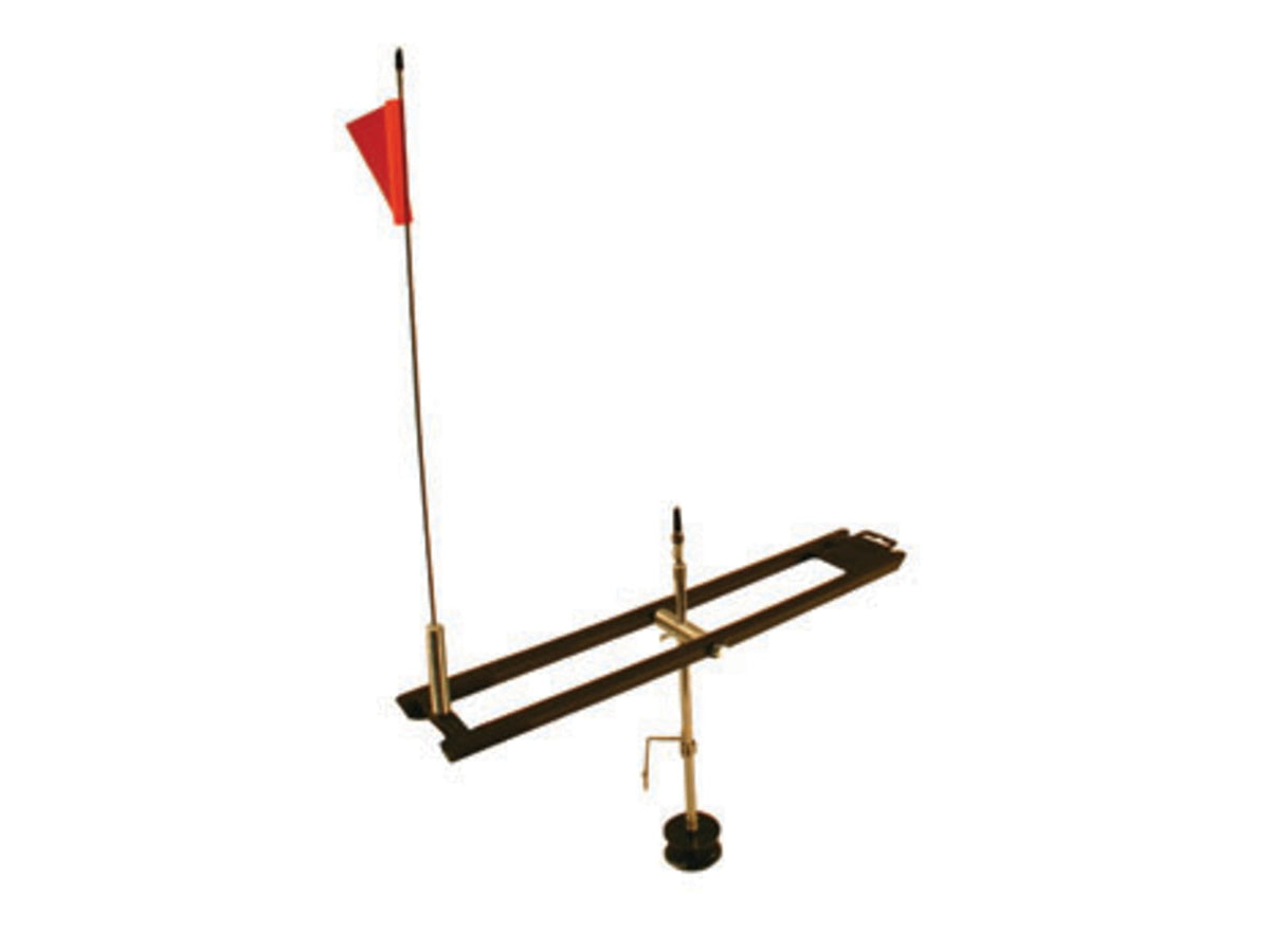 Frabill Black Hawk Tip Up Black 17.5 in PMC1674