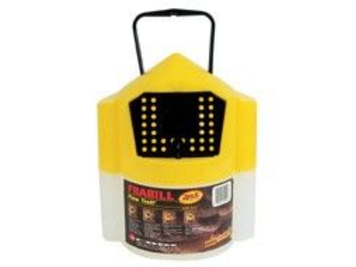 Frabill Flow-Troll Bucket White/Yellow 6 Quarts PMC4501