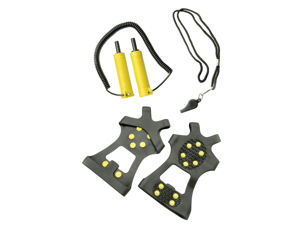 Frabill Ice Safety Kit Black/Yellow Extra Large PMC6580