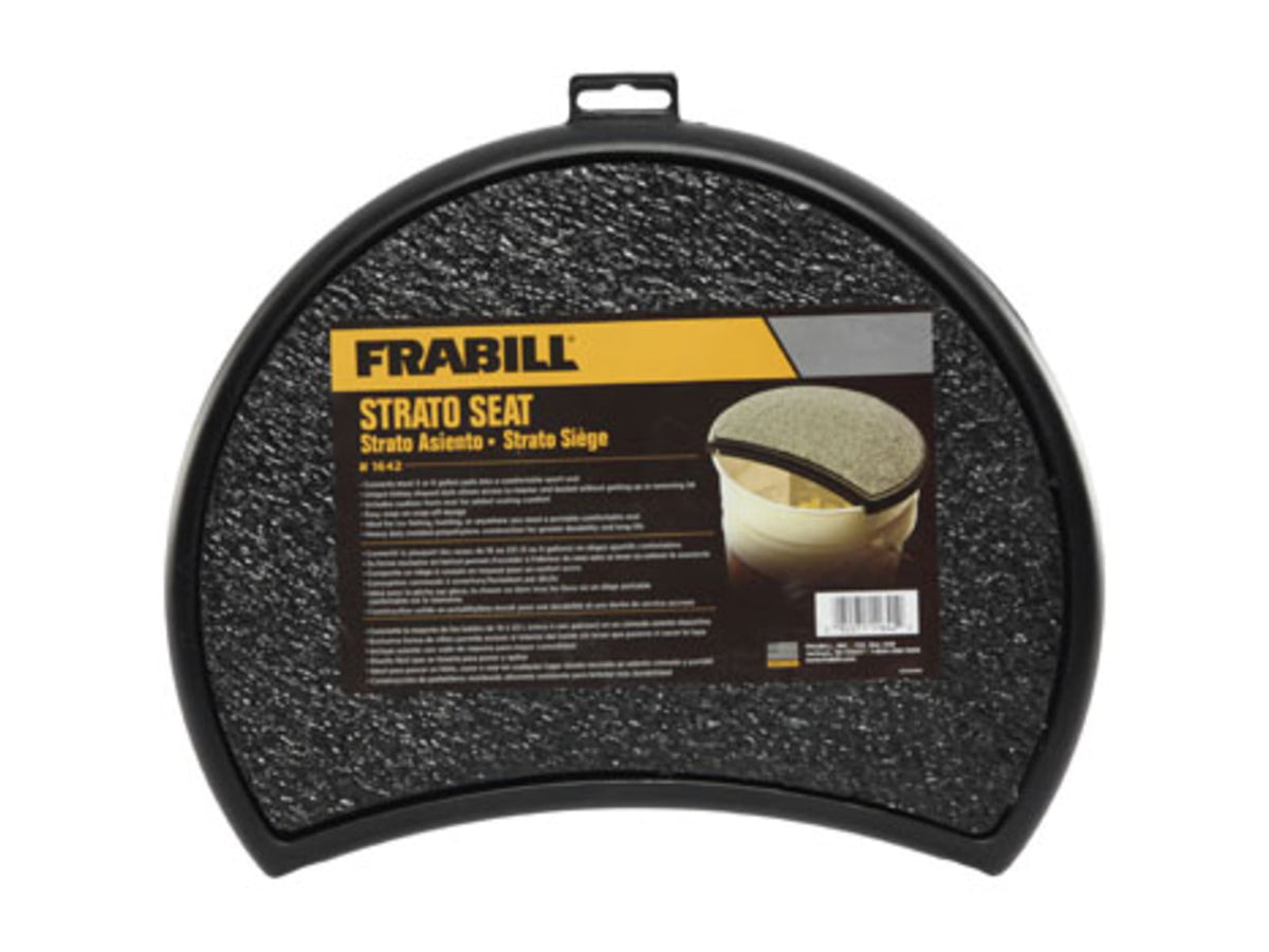 Frabill Strato Bucket Seat Black 9.2 in PMC1642