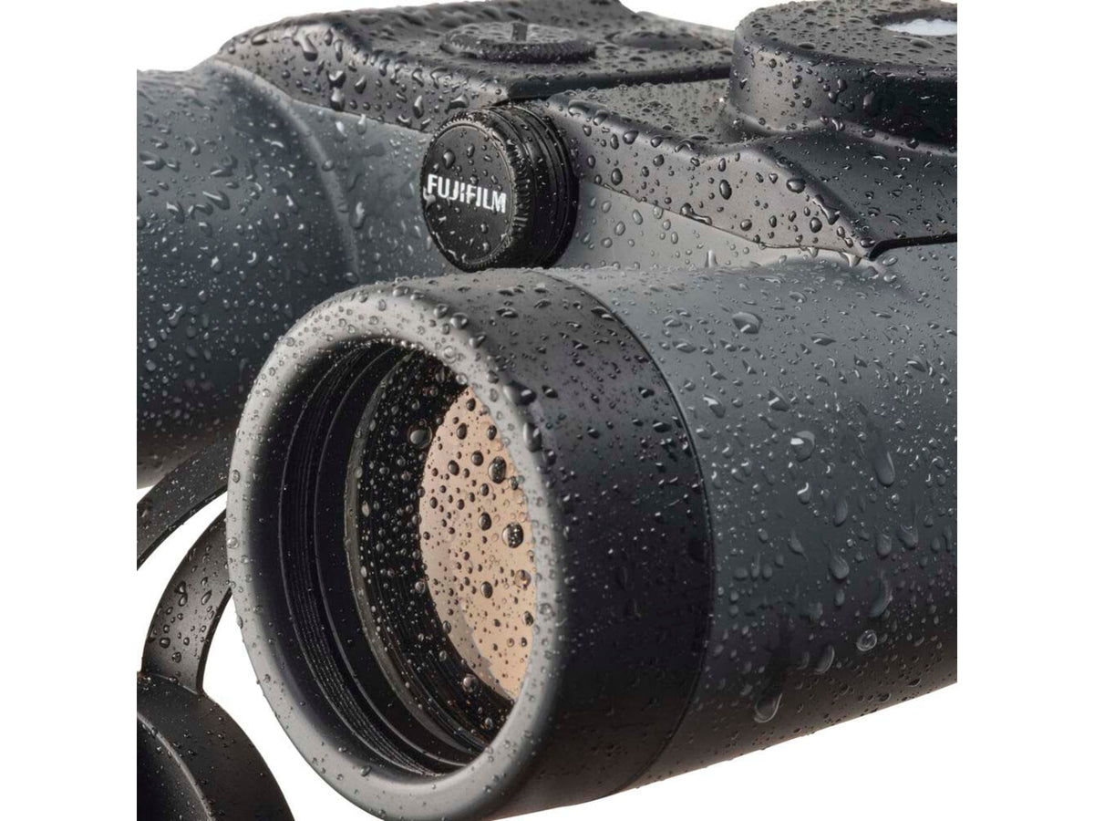 Fujinon Mariner 7x50mm WPC-XL Compass Porro Prism Binoculars w/ Integrated Compass Dark Grey 180mm x 201mm x 76mm