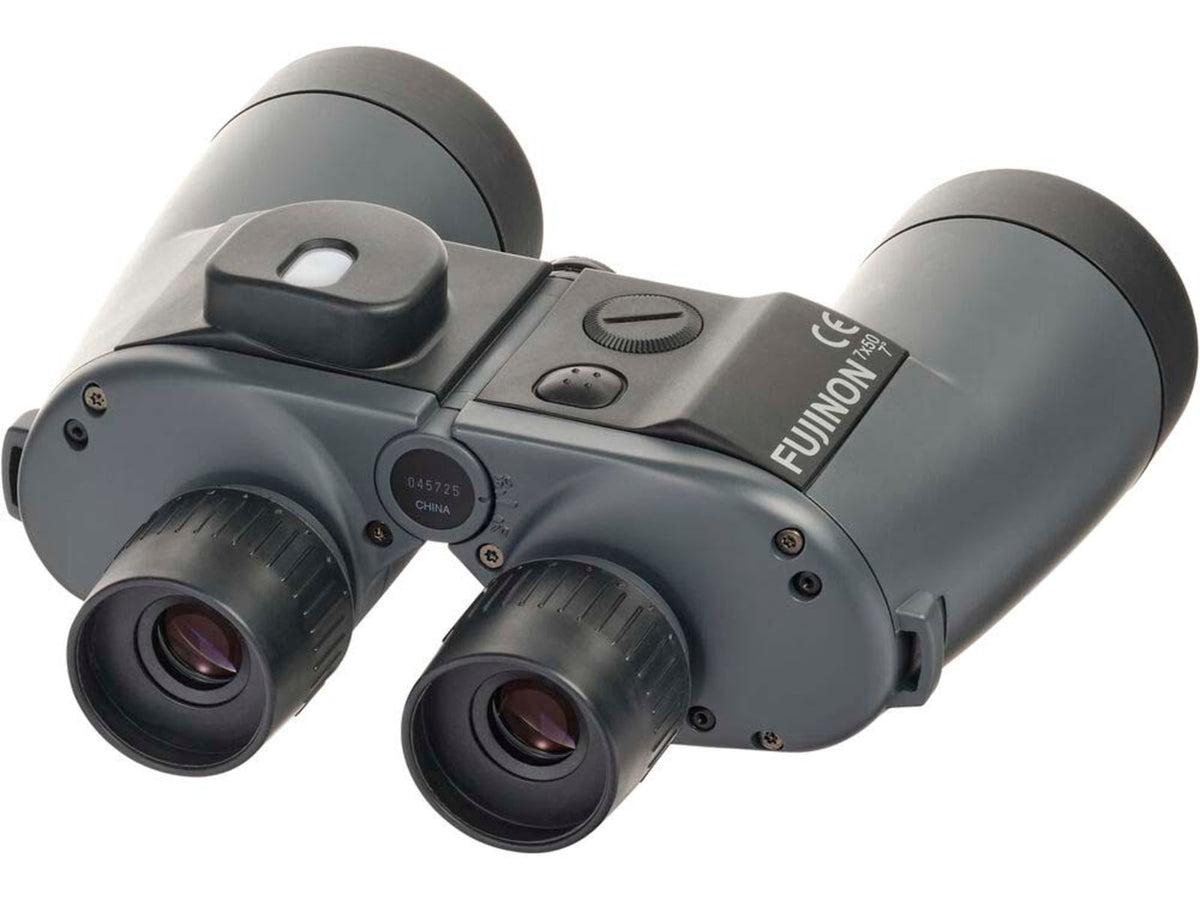 Fujinon Mariner 7x50mm WPC-XL Compass Porro Prism Binoculars w/ Integrated Compass Dark Grey 180mm x 201mm x 76mm